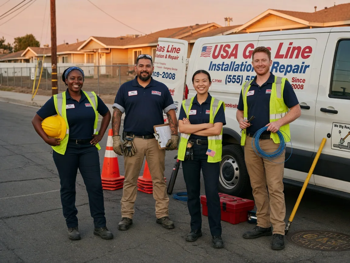 Gas Line Installation company in Scotrun, PA